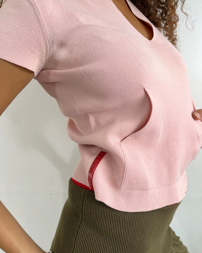 Prada knit top, S