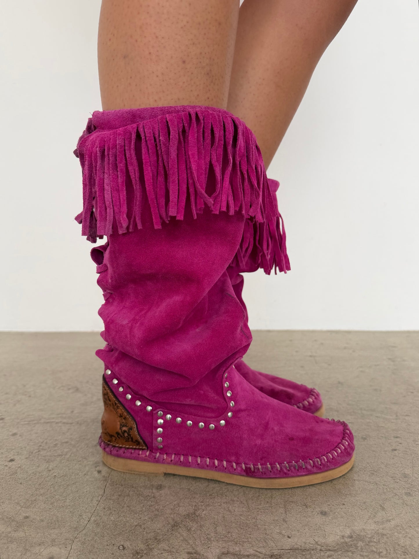 suede boots