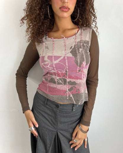 graphic tee, S/M