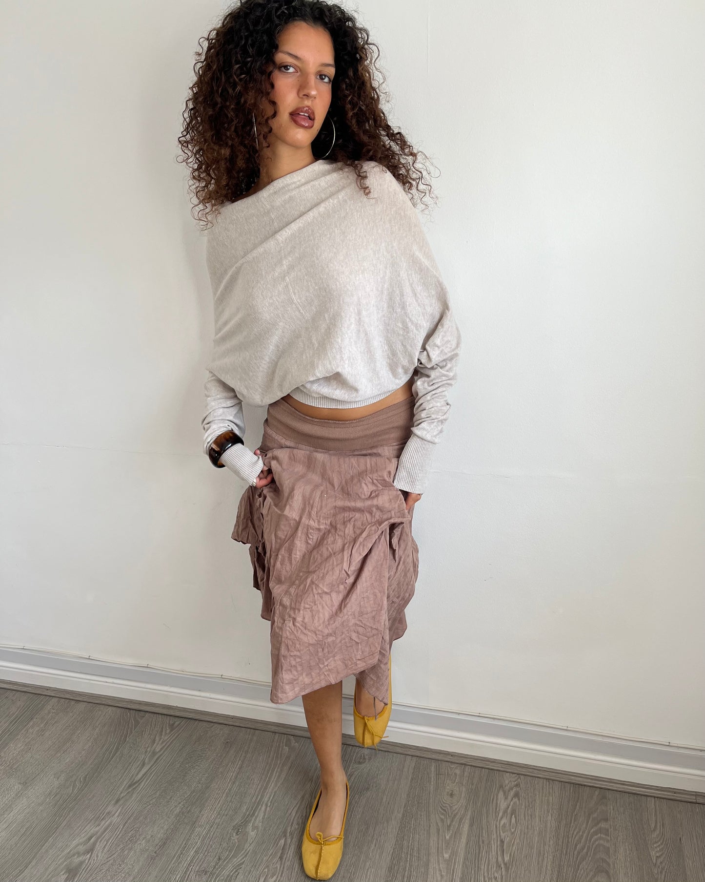 boho skirt, S/M