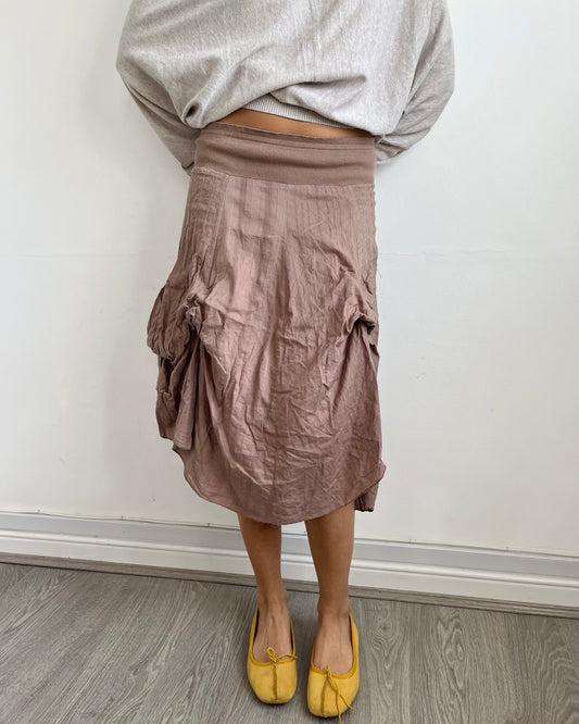 boho skirt, S/M
