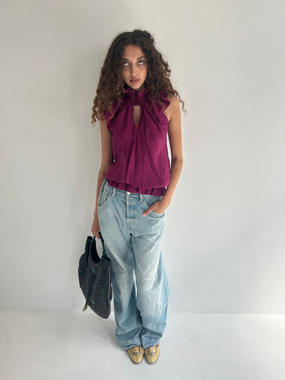 keyhole top