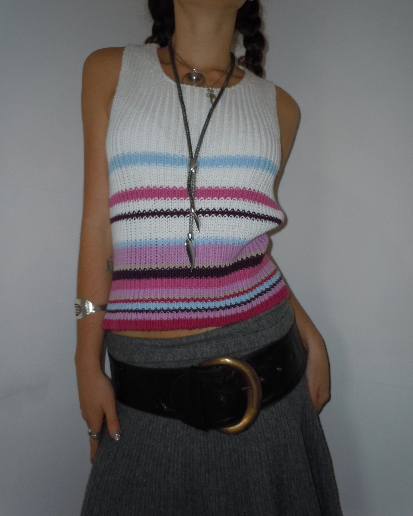 knit top, S