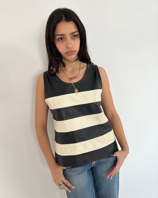 leather top, S/M