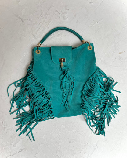 suede bag