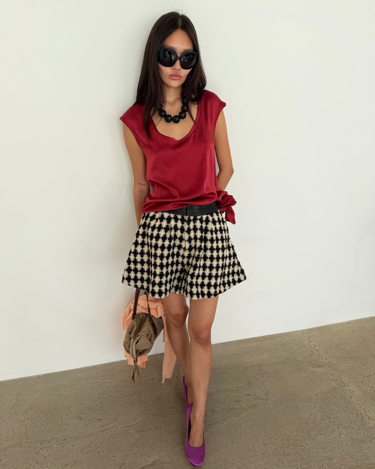 silk top