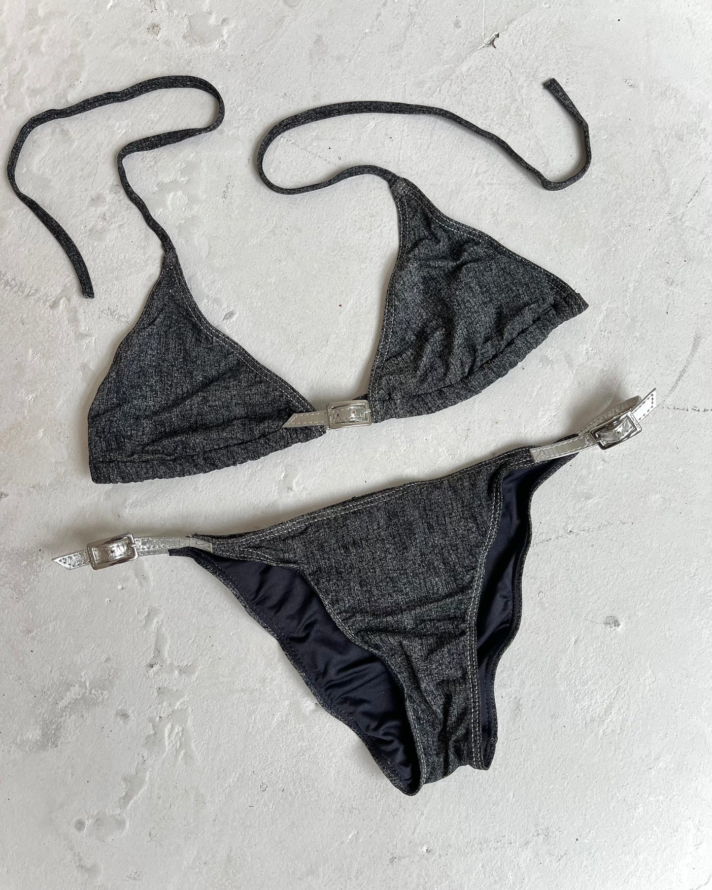 buckle bikini, S