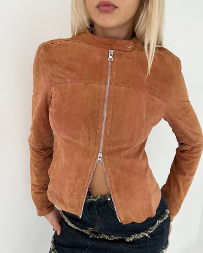 suede jacket, S