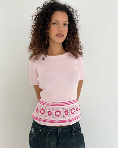 crochet knit, S