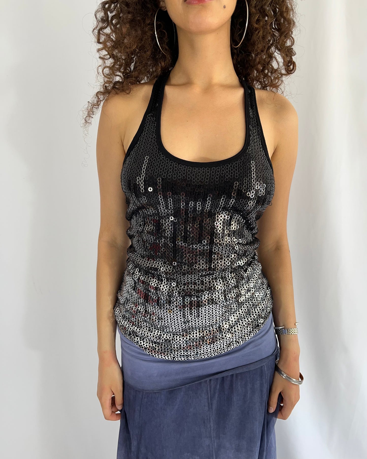 sequin tank, S/M