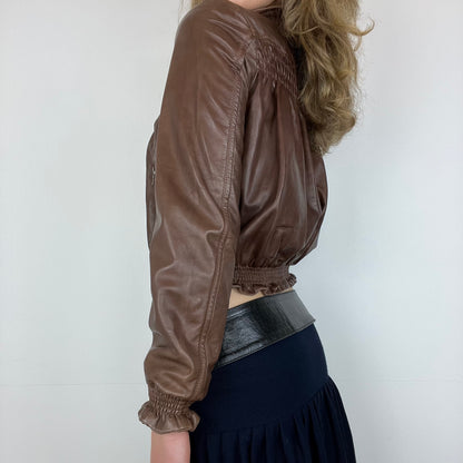 MAX&Co. leather jacket, XS