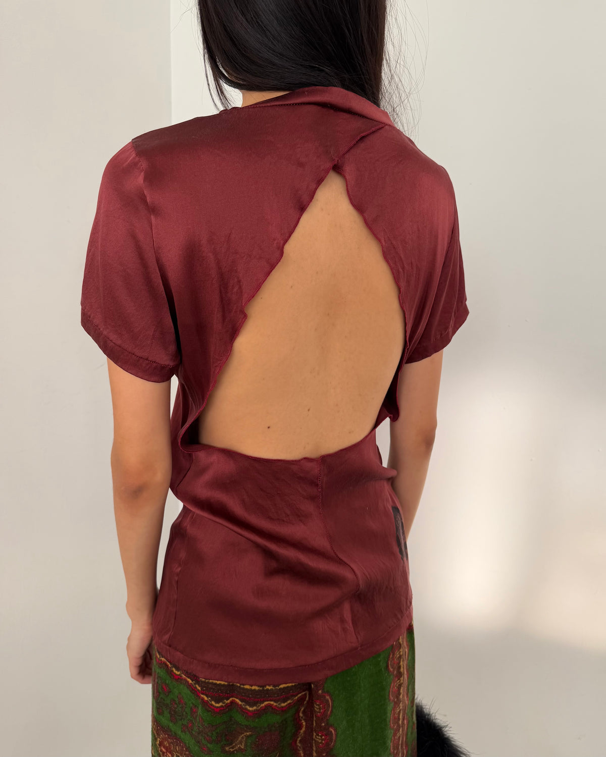 silk top