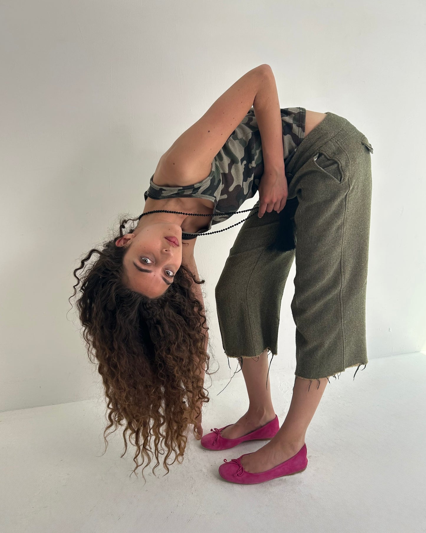 cropped trousers