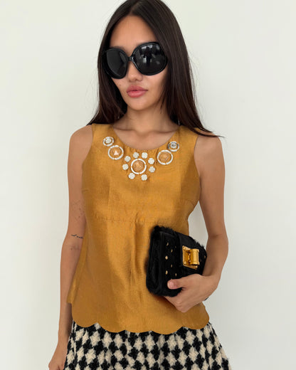 Miu Miu 2005 silk top