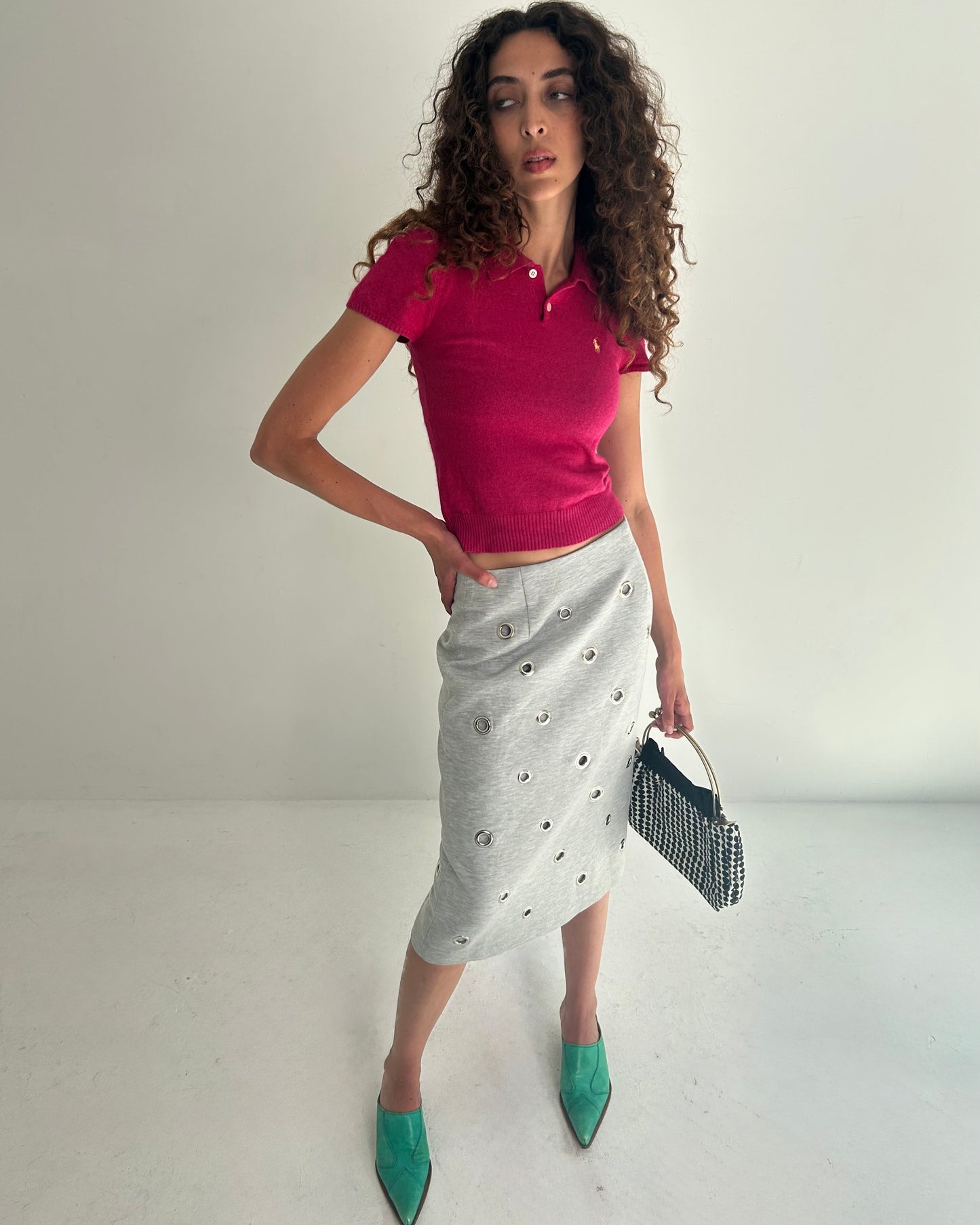 eyelet skirt