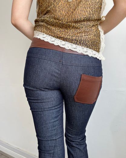 flared jeans, S