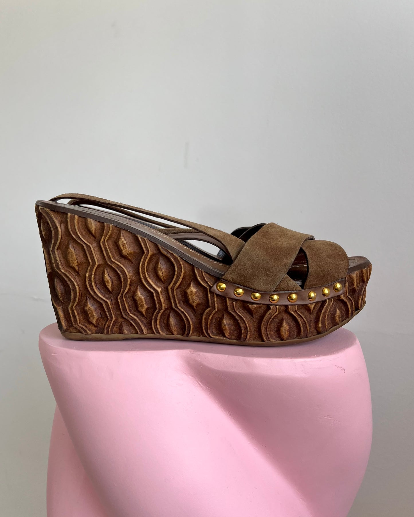 Miu Miu wedges, UK 6.5