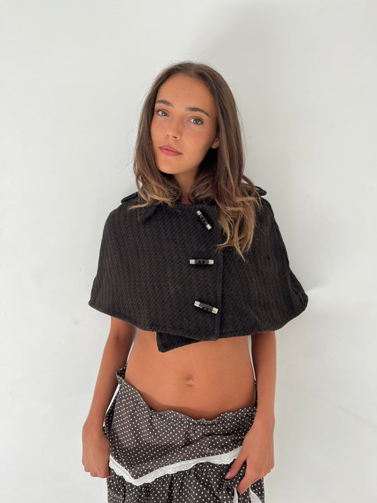 wool cape, S