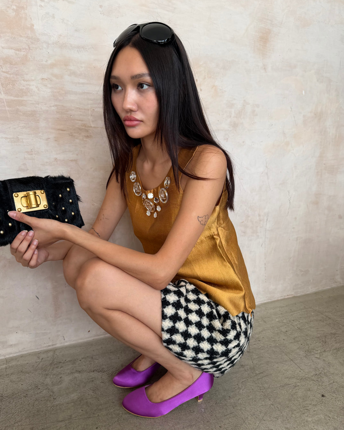 Miu Miu 2005 silk top