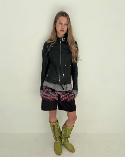 leather jacket