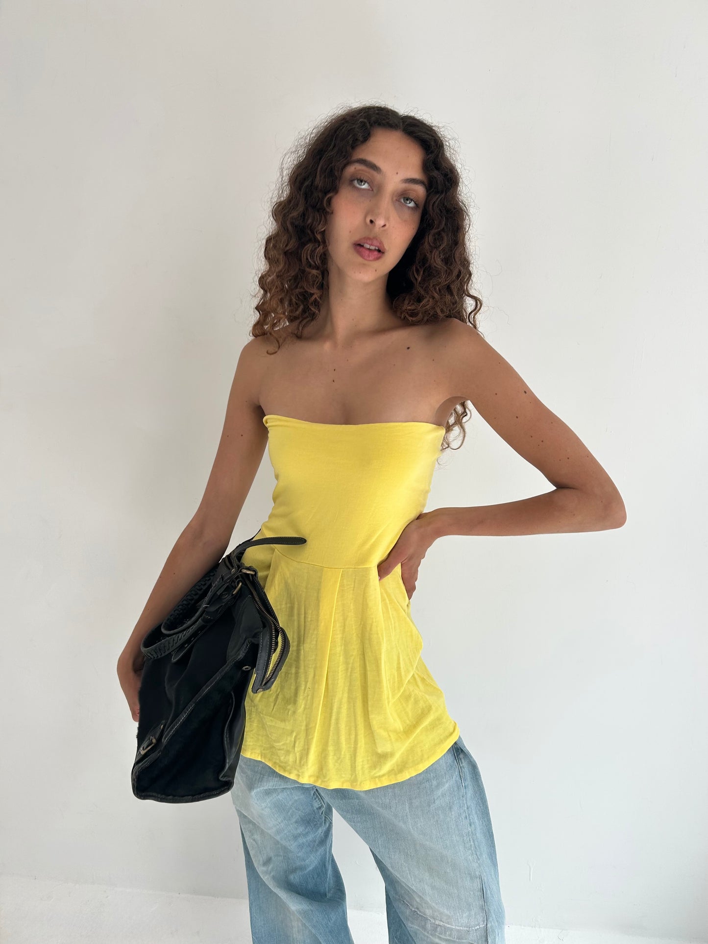 strapless top