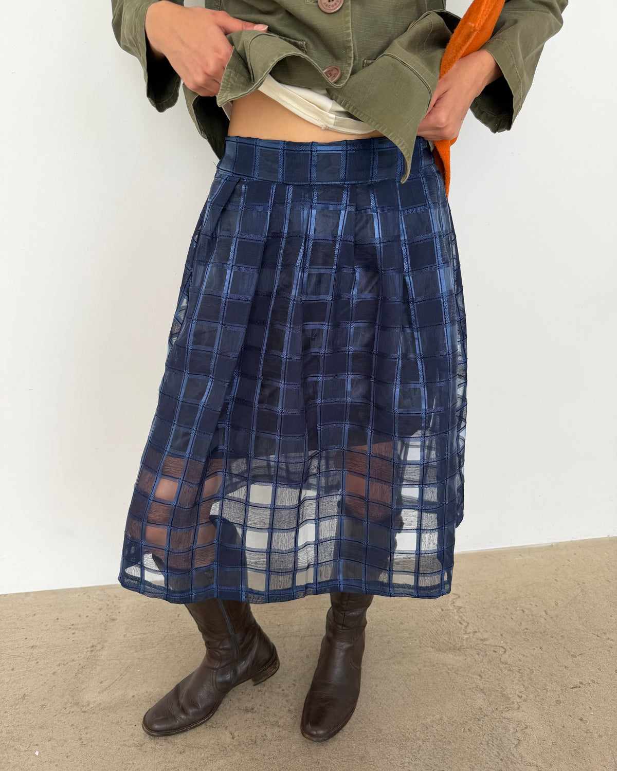 mesh skirt