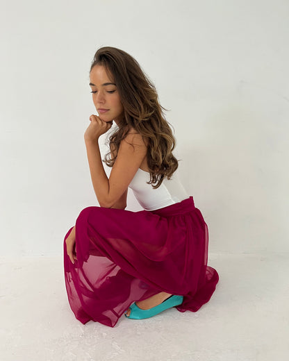 midi skirt, S