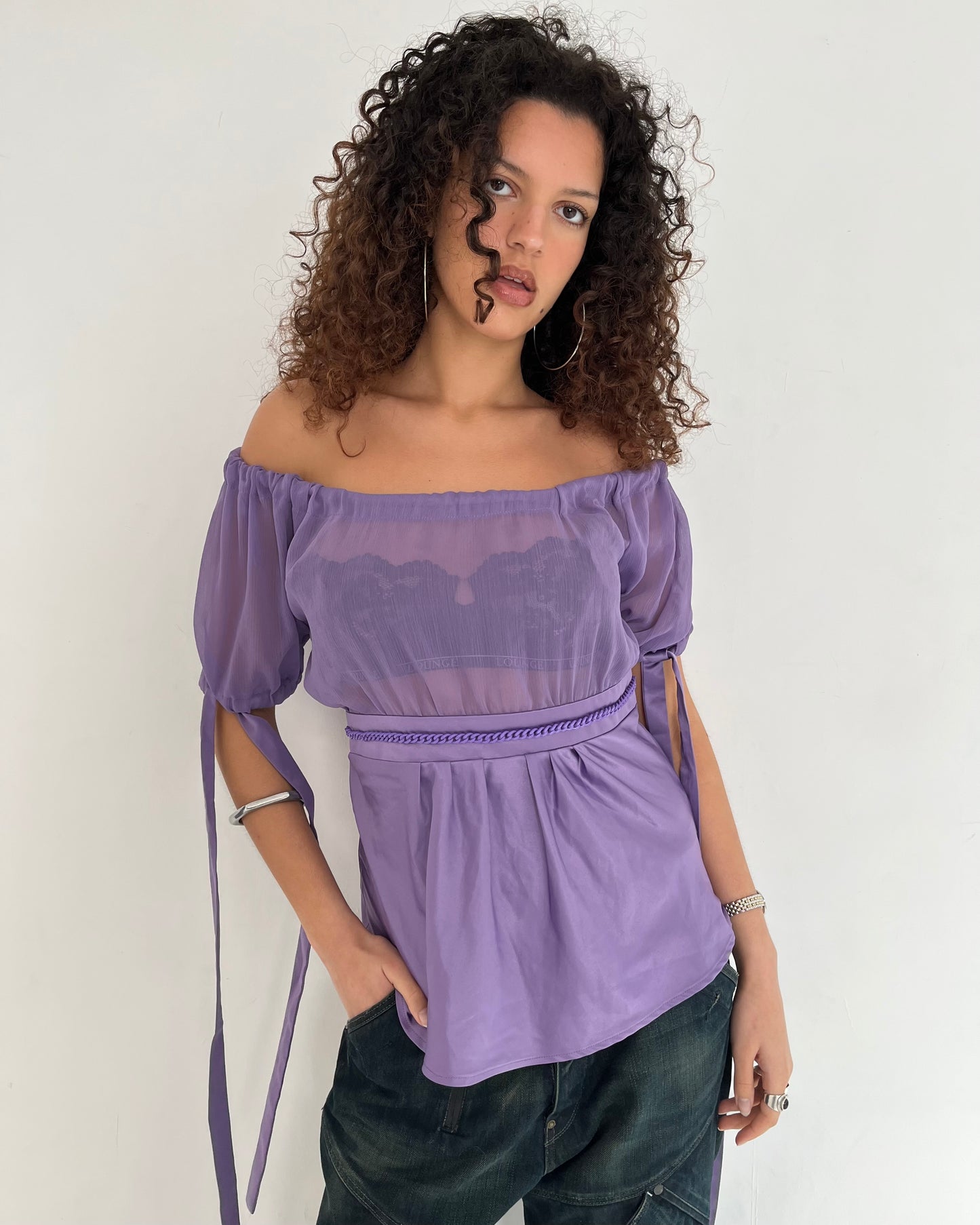 off the shoulder top, S-M