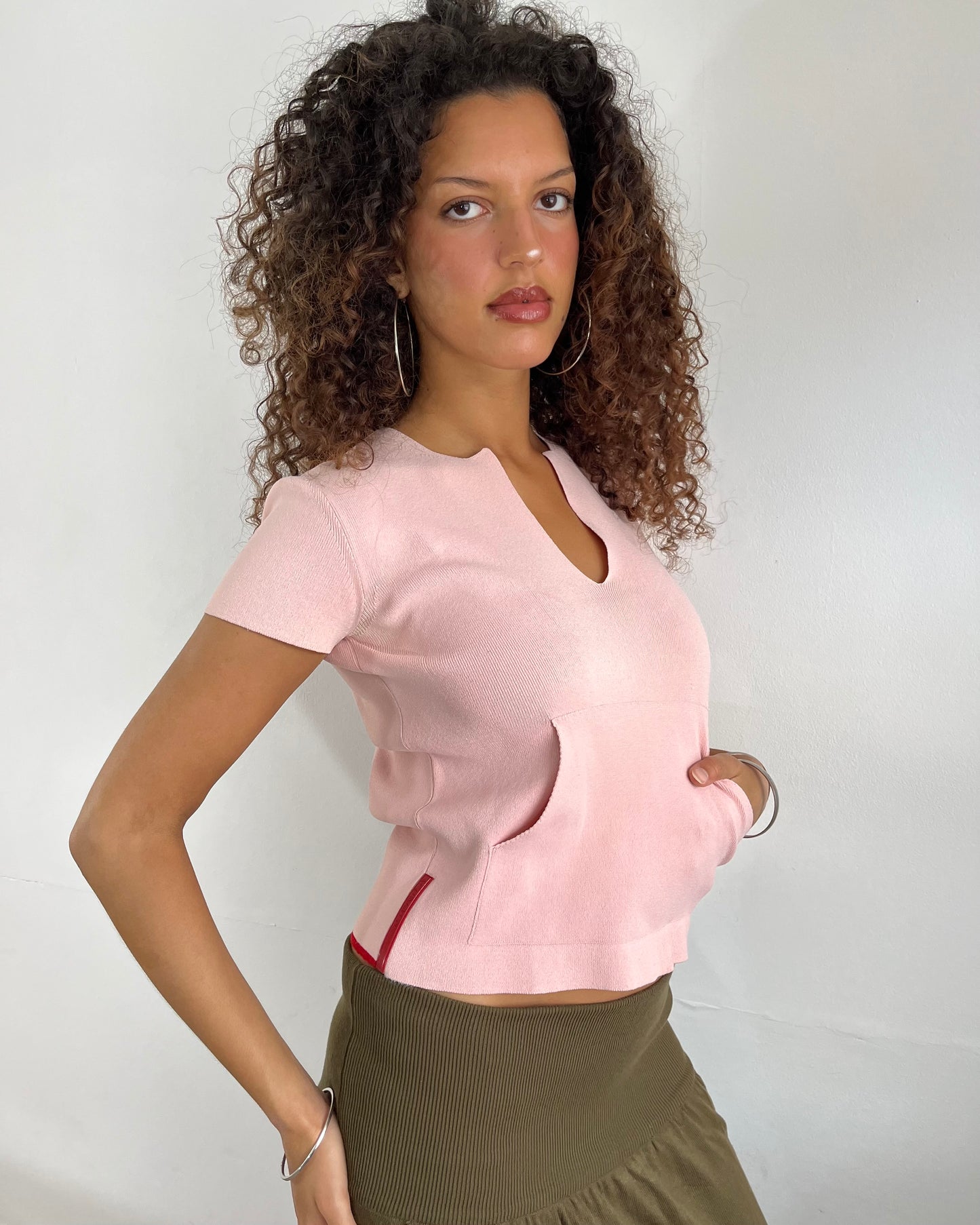 Prada knit top, S