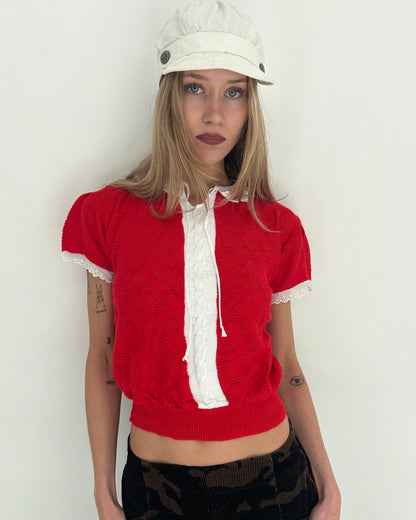 cotton knit top