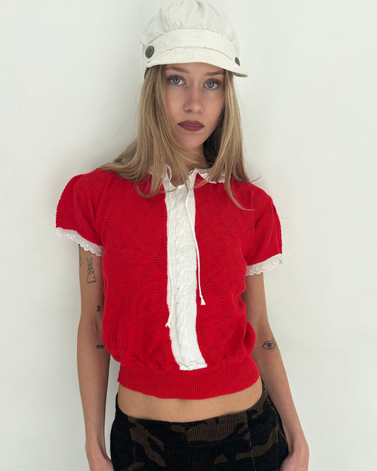 cotton knit top