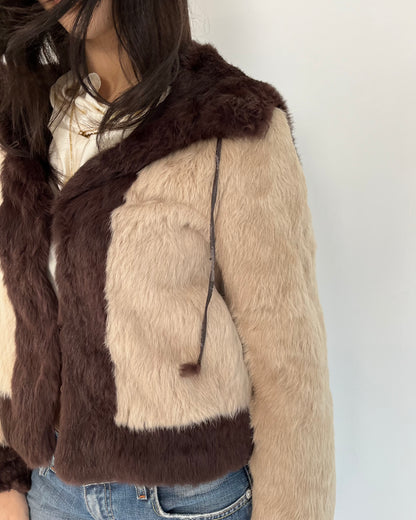fur jacket, S