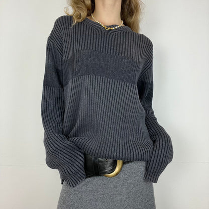 ribbed jumper, XL