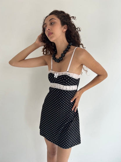 polka dot dress