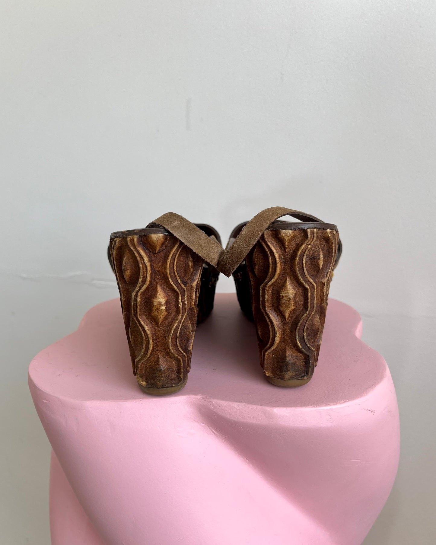 Miu Miu wedges, UK 6.5