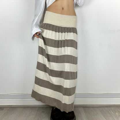 striped skirt, S-M