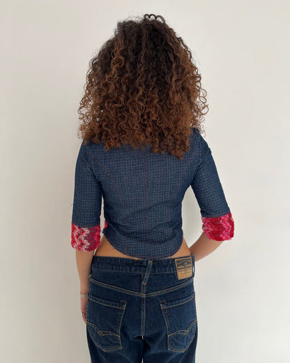 embroidered jacket, S