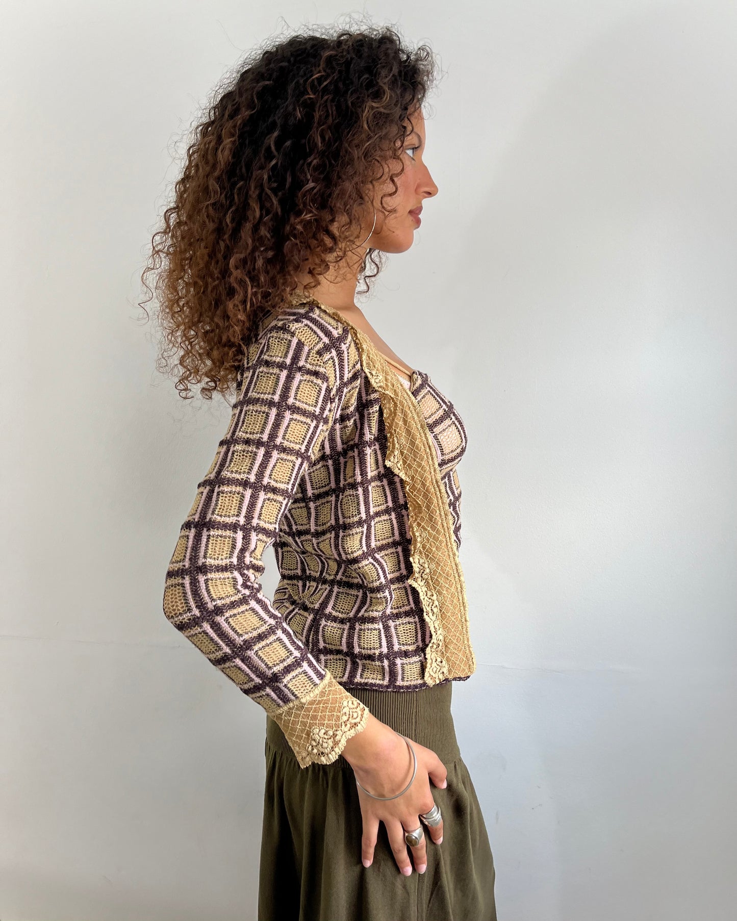 two-piece top, S