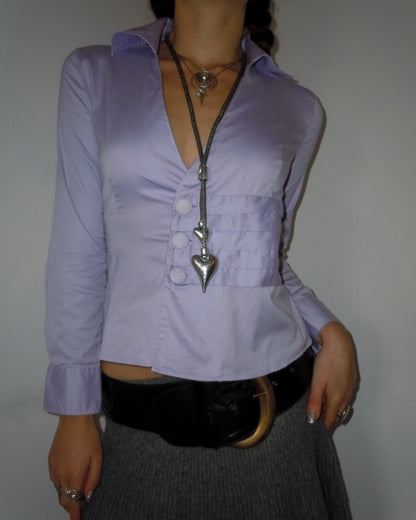 collared shirt, S