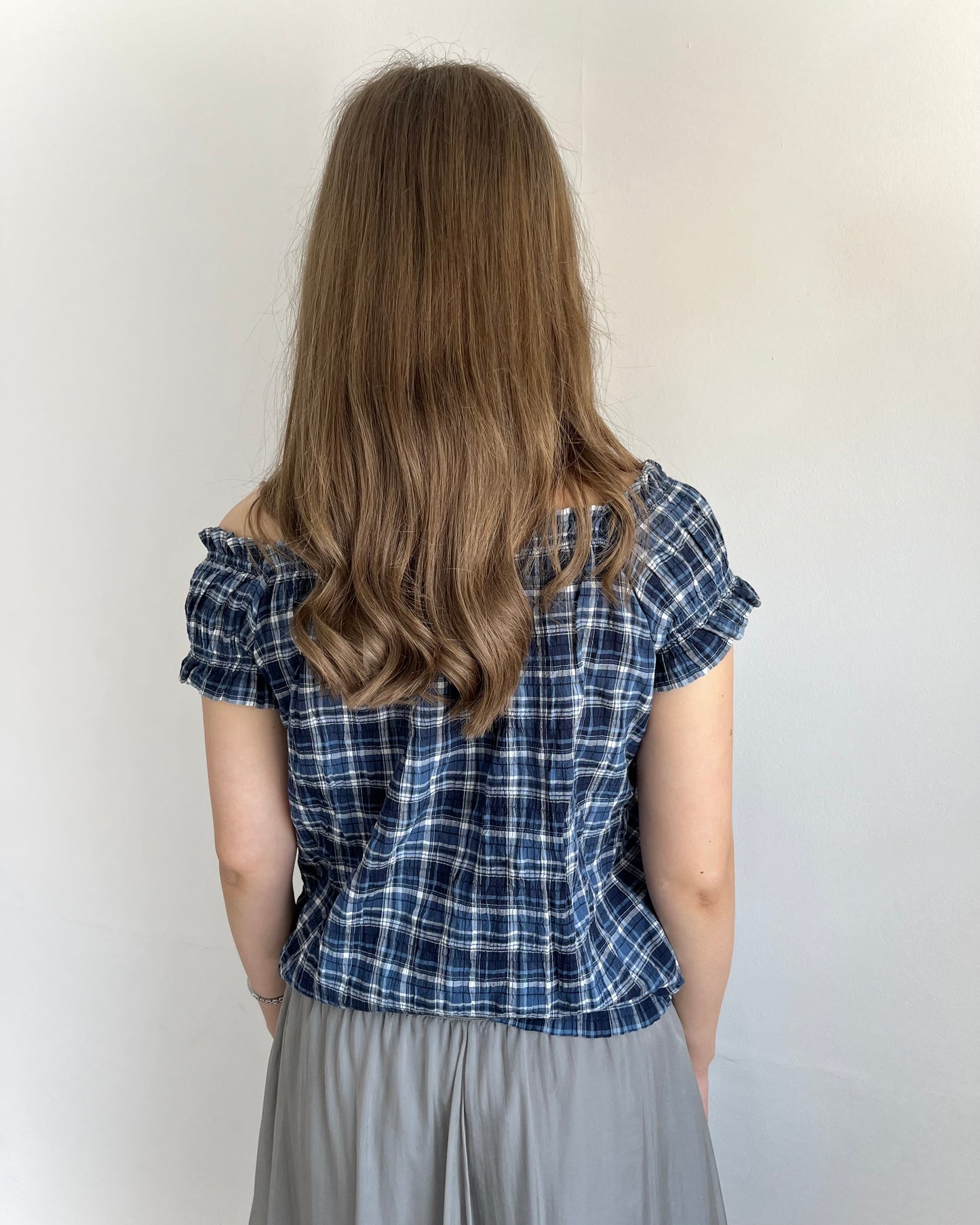 off the shoulder top, S