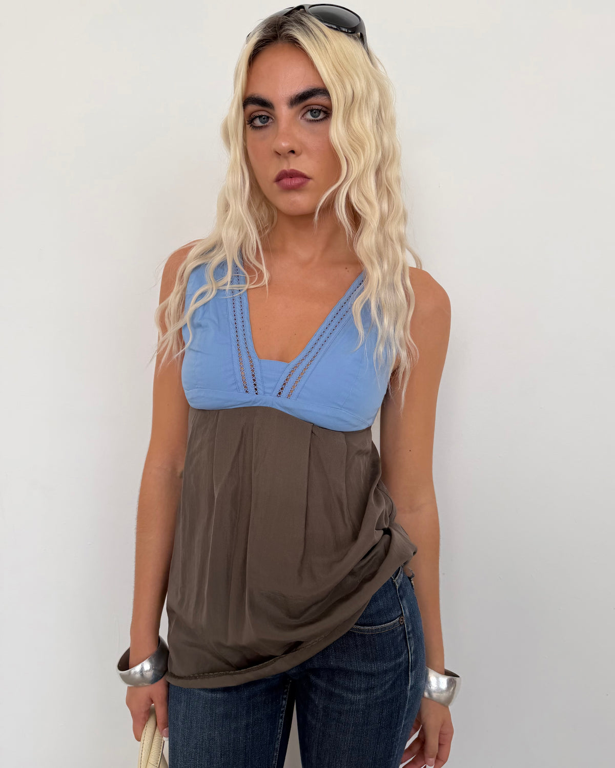 AnnaRita N silk top