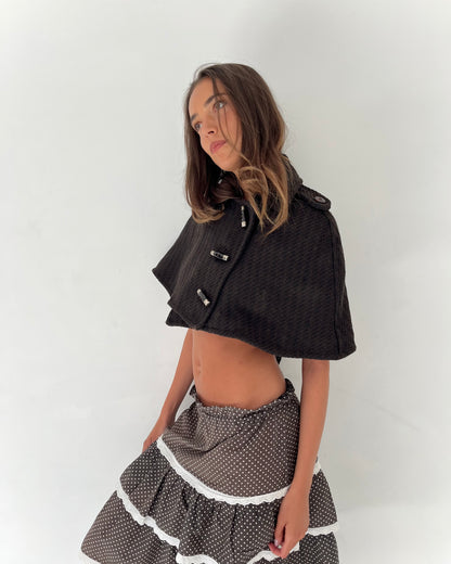 wool cape, S