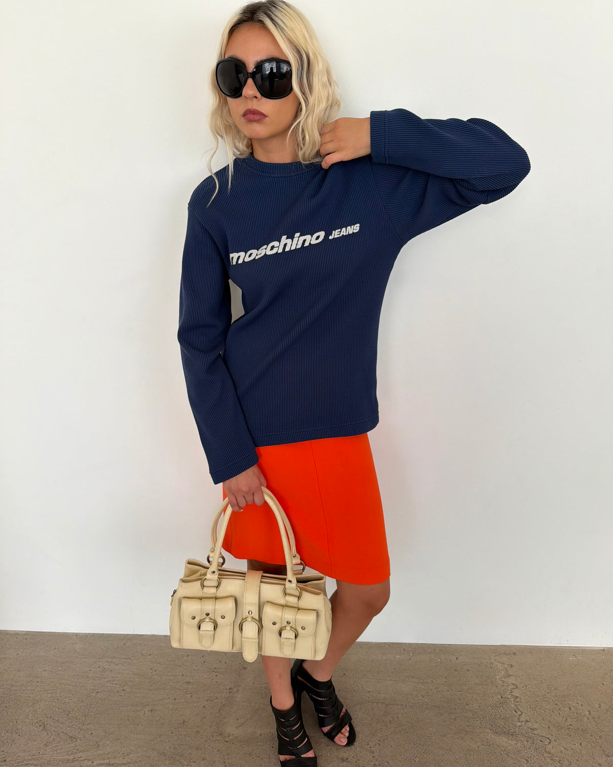 Moschino 90s knit