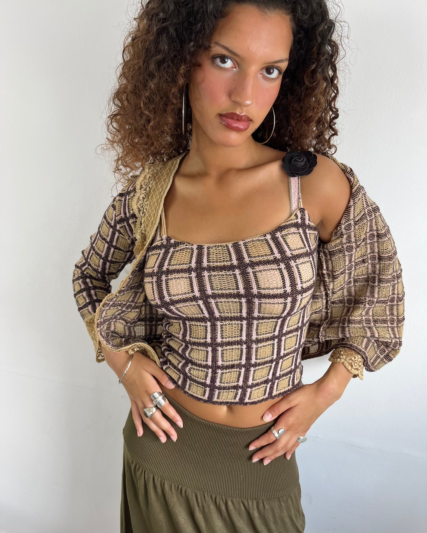 two-piece top, S