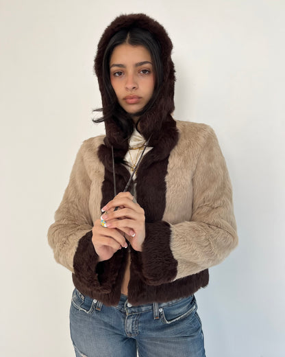fur jacket, S