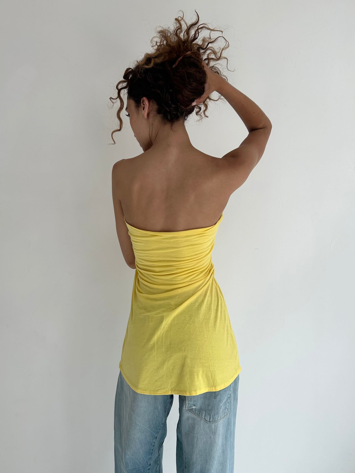 strapless top