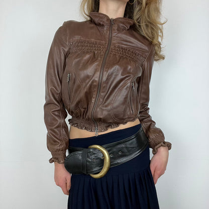 MAX&Co. leather jacket, XS