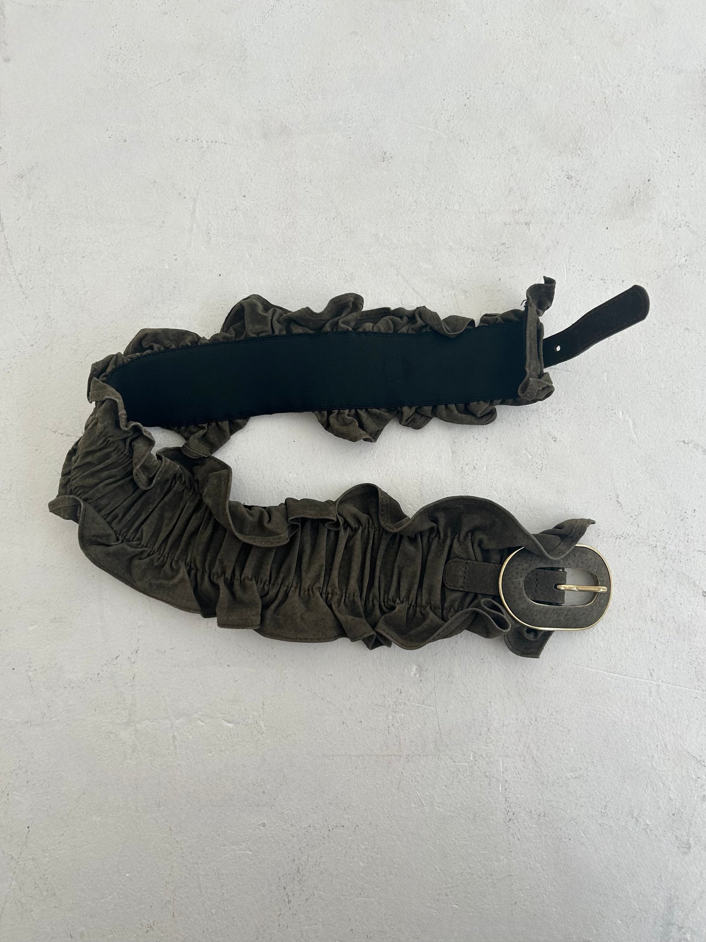 suede belt