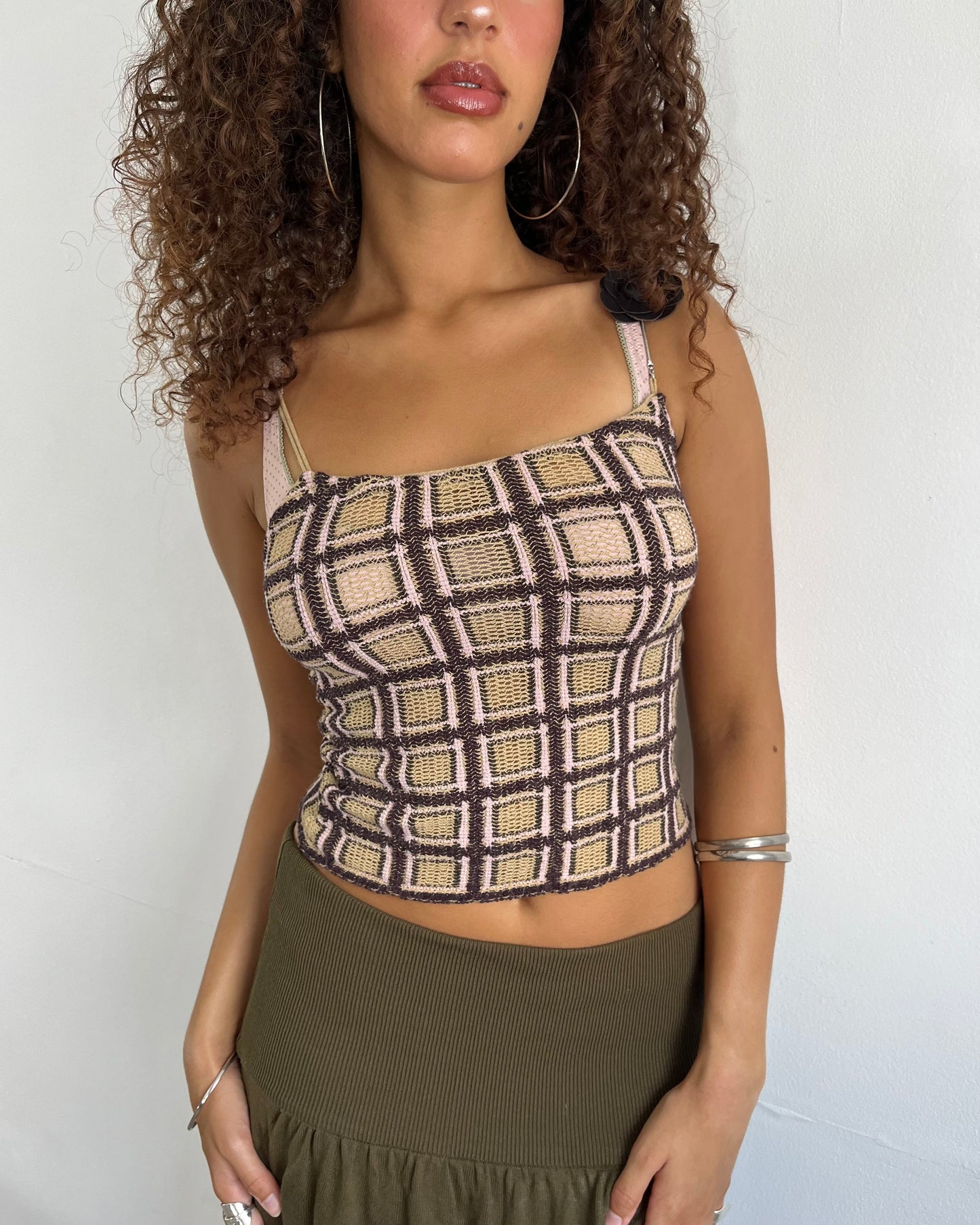 two-piece top, S