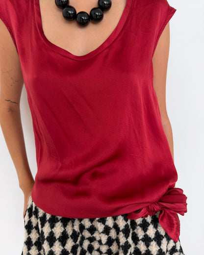 silk top